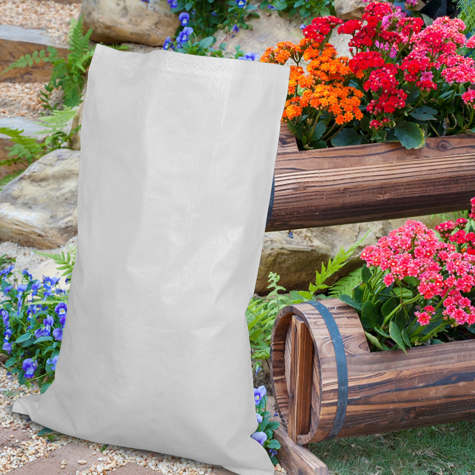 20Pcs Versatile Thick PP Sand  - Flood Barrier Bag ulasan dan harga