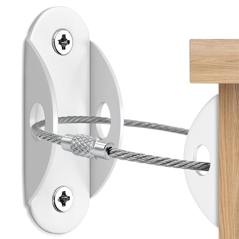 Anti Tip Furniture Anchors Ear - Earthquake Anchor Strap ulasan dan harga