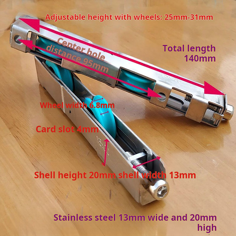 Long Wheel 13 Wide 20 High Pus - Window Lock Bar ulasan dan harga