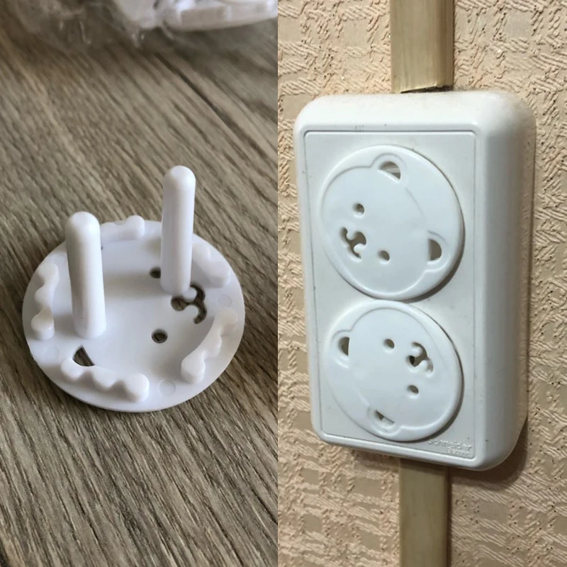 5/10PCS Cartoon Bear Outlet Co - Outlet Cover Baby ulasan dan harga