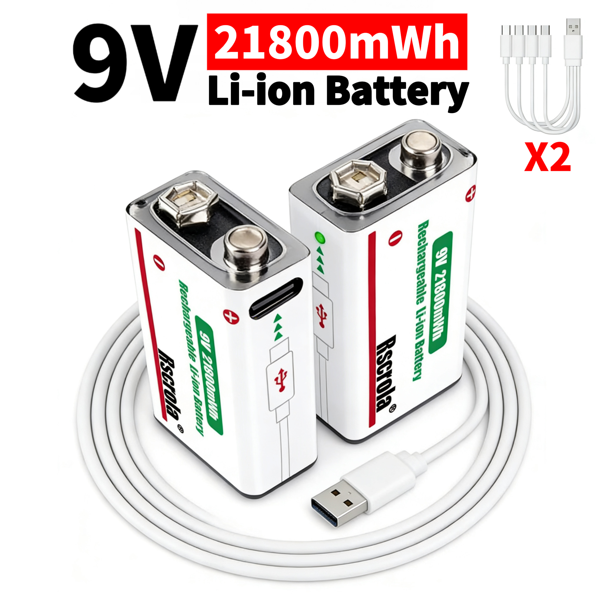 Long-Lasting 9V Rechargeable L - Smoke Detector Interconnected ulasan dan harga