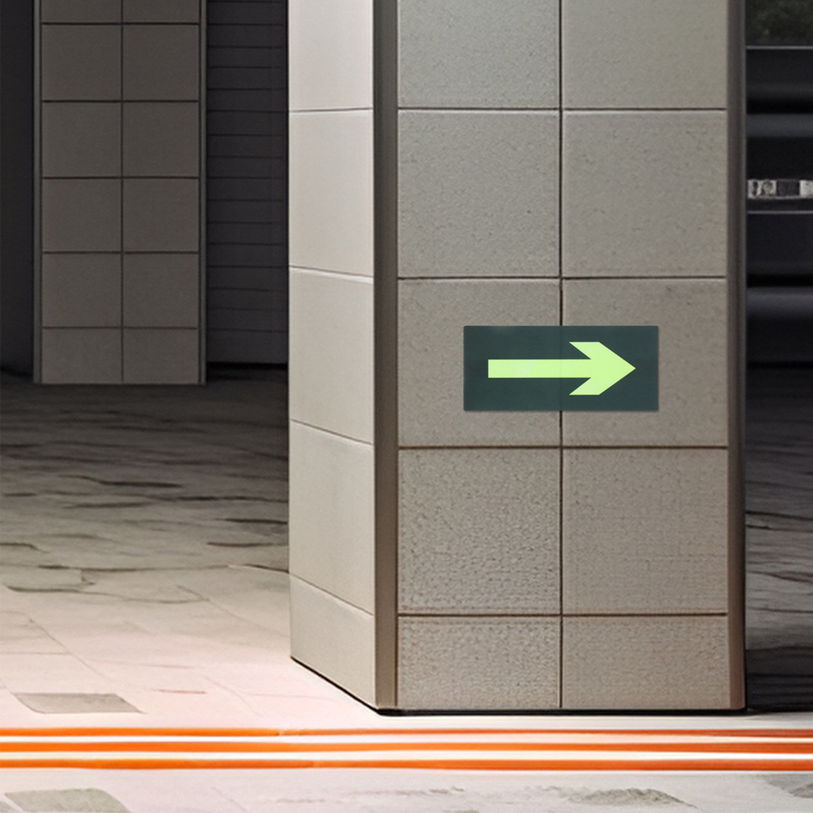 8Pcs Photoluminescent Waterpro - Emergency Exit Sign ulasan dan harga