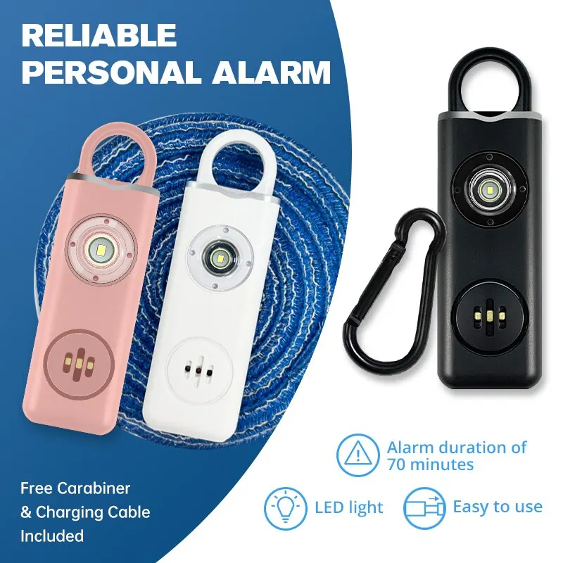 Women's 130dB Personal Safety  - Personal Alarm Keychain ulasan dan harga