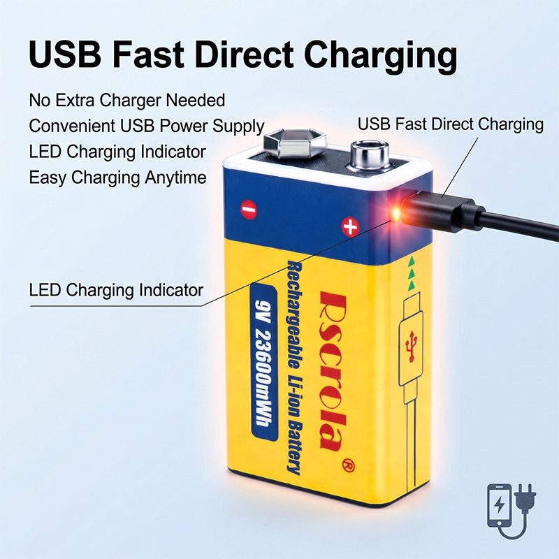 Long-Lasting 9V Lithium ion Re - Smoke Detector Interconnected ulasan dan harga