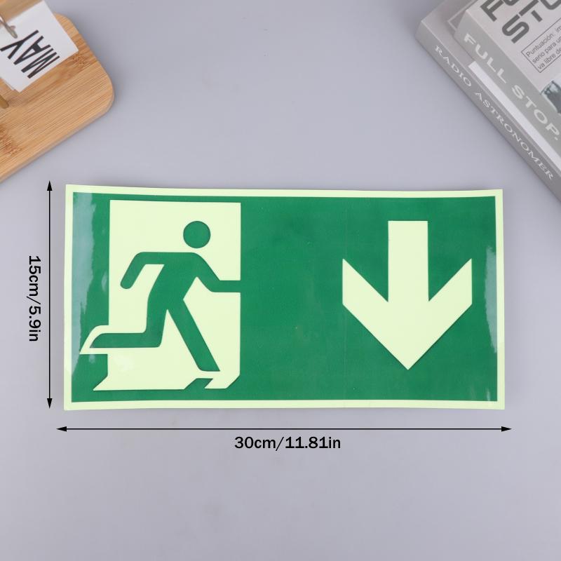 NEW 1 Luminous Exit Sign - Eme - Emergency Exit Sign ulasan dan harga